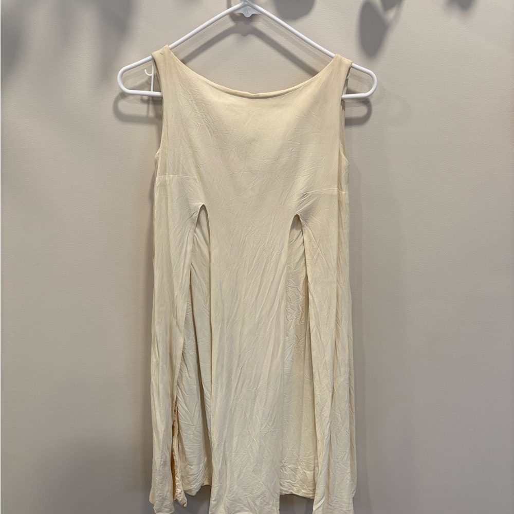 VINTAGE 1960s Mr. Mort Car Wash Sleeveless Dress. XXS